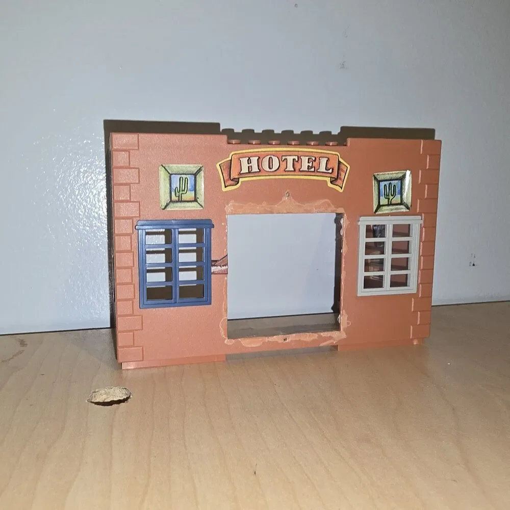 Vintage Mega Bloks Cactus Town Western Village Set 9204 Base Only